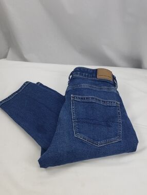 American Eagle Womens Mom Stretch Jeans Size 2 X-long